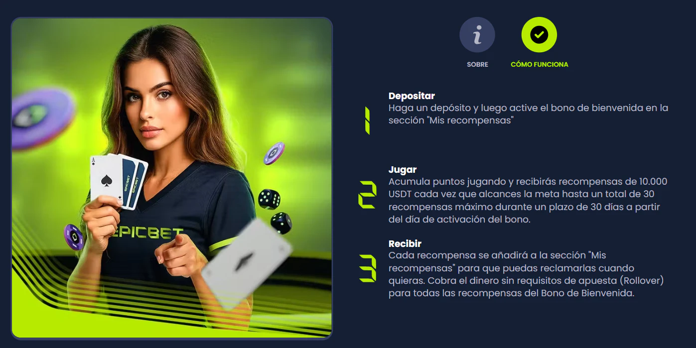 Bono de Bienvenida de Epicbet